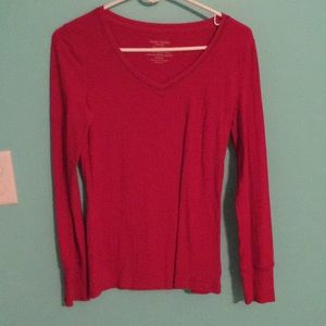 Red Long Sleeve Shirt